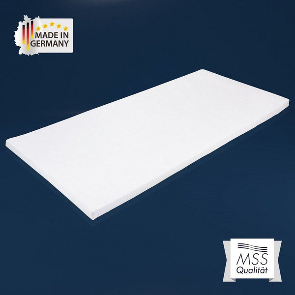MEMO-FOAM Viscoelastische Matratzenauflage | mit Bezug | 4 cm hoch